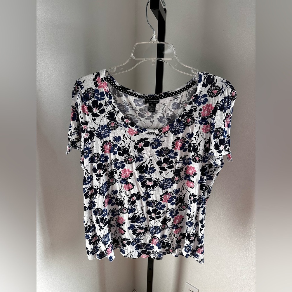 U.S. polo xl floral top